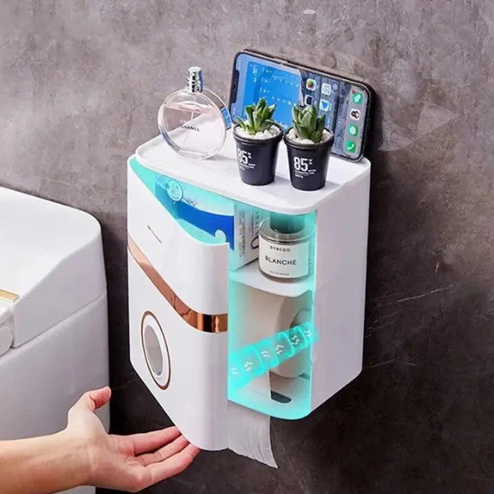 Platzsparender, wandmontierter Badezimmer-Organizer Mivoza Deutschland