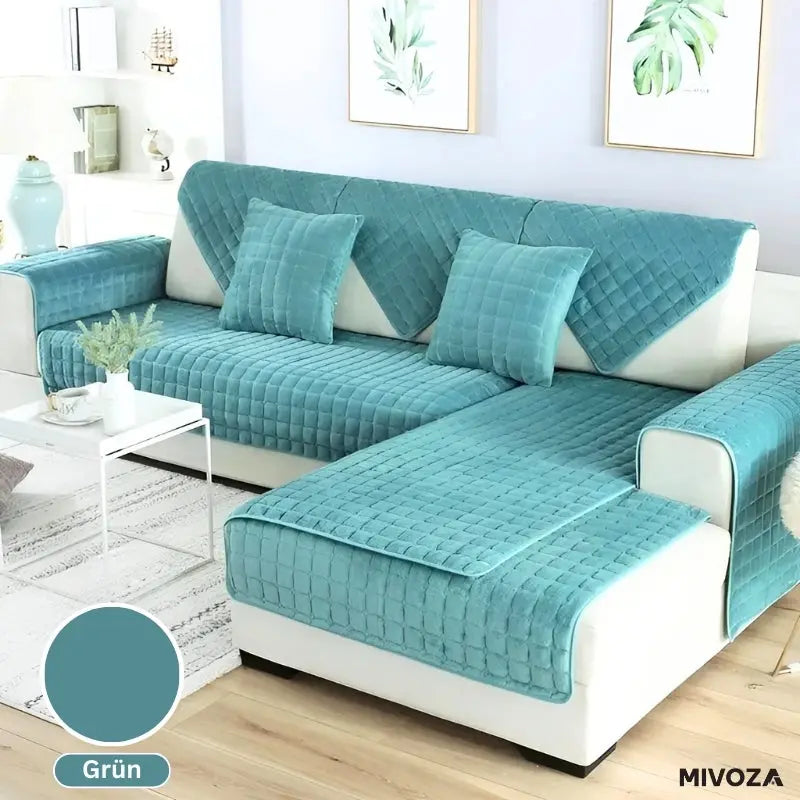 PlushCover™ Neuer Sofa-Look in einem einfachen Schritt! Mivoza Deutschland