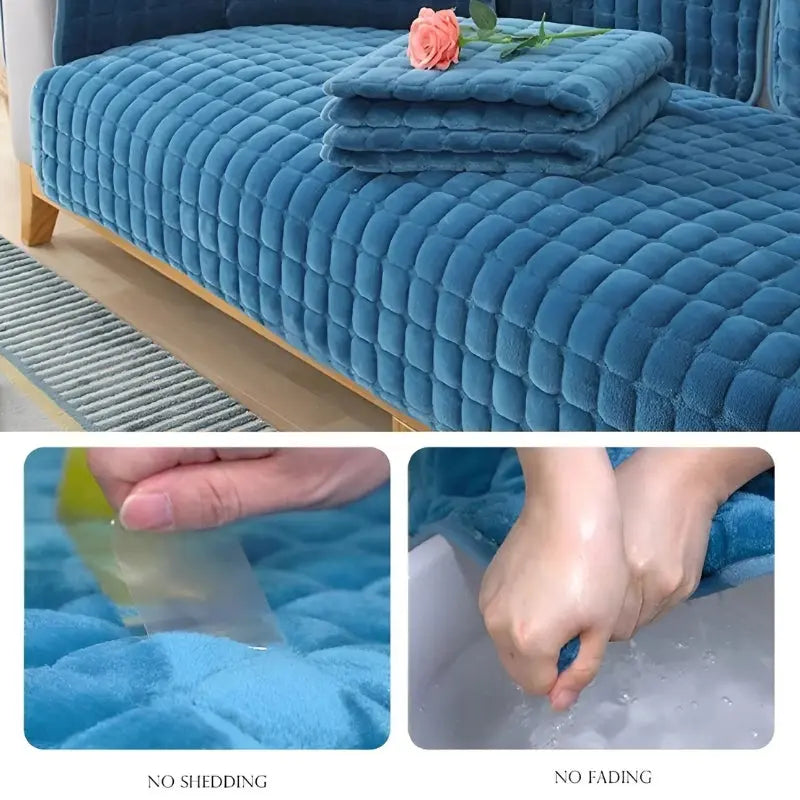 PlushCover™ Neuer Sofa-Look in einem einfachen Schritt! Mivoza Deutschland
