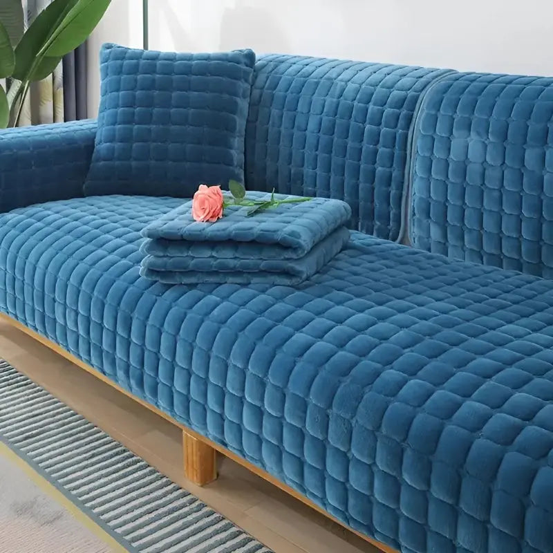 PlushCover™ Neuer Sofa-Look in einem einfachen Schritt! Mivoza Deutschland