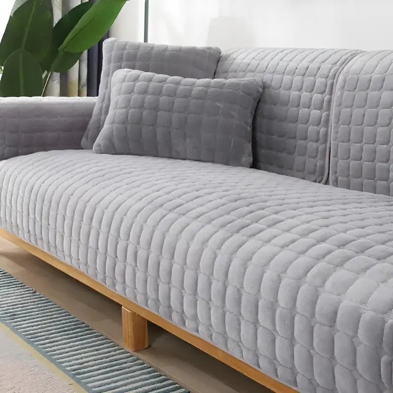 PlushCover™ Neuer Sofa-Look in einem einfachen Schritt! Mivoza Deutschland