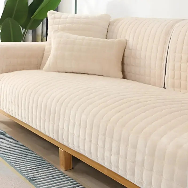 PlushCover™ Neuer Sofa-Look in einem einfachen Schritt! Mivoza Deutschland