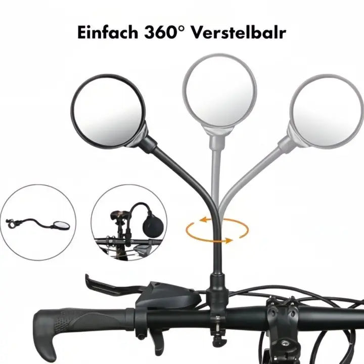 Premium Fahrradspiegel – Mehr Sicherheit und freie Sicht Mivoza Deutschland