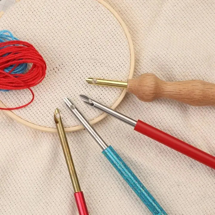 Premium Stick- & Stanznadel Set – Perfekte Stickereien leicht gemacht Mivoza Deutschland