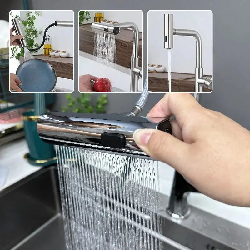 ProFaucet™ Wasserfall Küchenarmatur Mivoza Deutschland