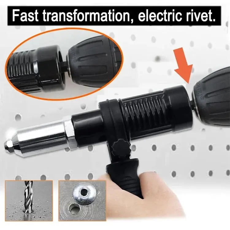 Profi-Nietpistolen-Adapterkit mit 4 verschiedenen Düsen Mivoza Deutschland