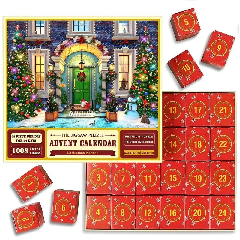 Puzzler'sCountdown™ Nie wieder langweilige Momente beim Warten auf Weihnachten! Mivoza Deutschland