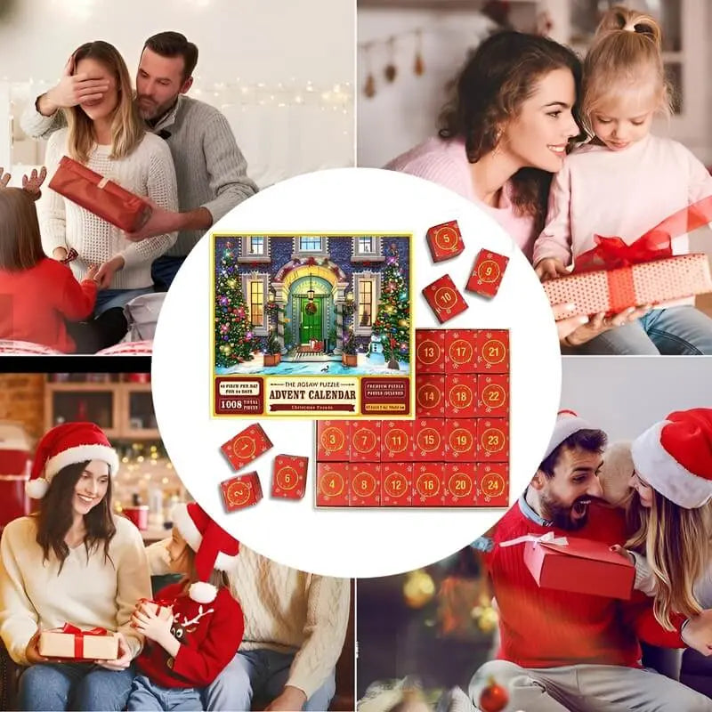 Puzzler'sCountdown™ Nie wieder langweilige Momente beim Warten auf Weihnachten! Mivoza Deutschland