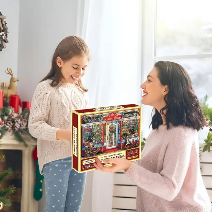 Puzzler'sCountdown™ Nie wieder langweilige Momente beim Warten auf Weihnachten! Mivoza Deutschland