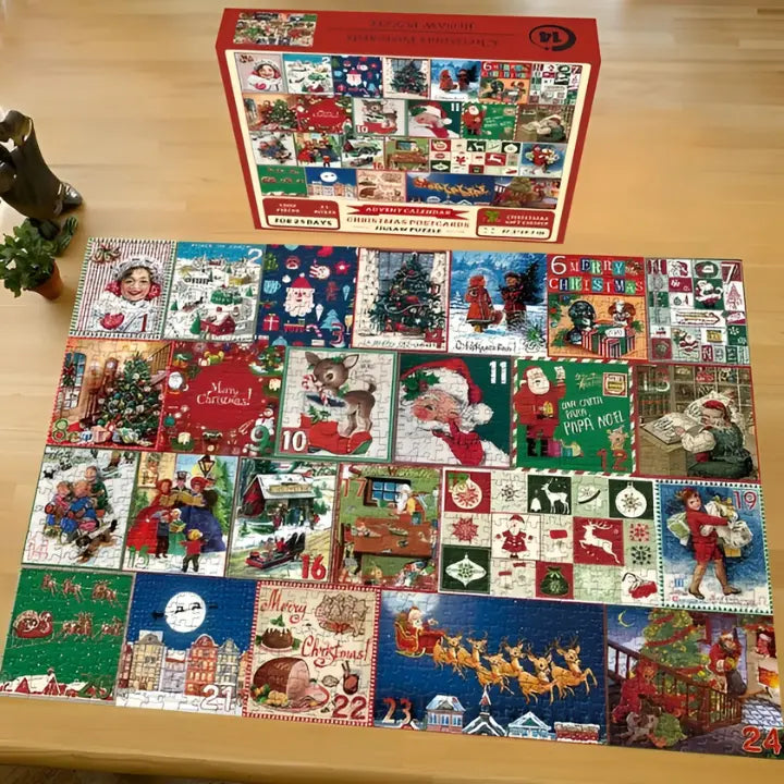 Puzzler'sCountdown™ Nie wieder langweilige Momente beim Warten auf Weihnachten! Mivoza Deutschland
