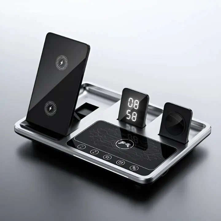 QuadCharge™ Lade 4 Geräte in einem einzigen Power Hub auf! Mivoza Deutschland