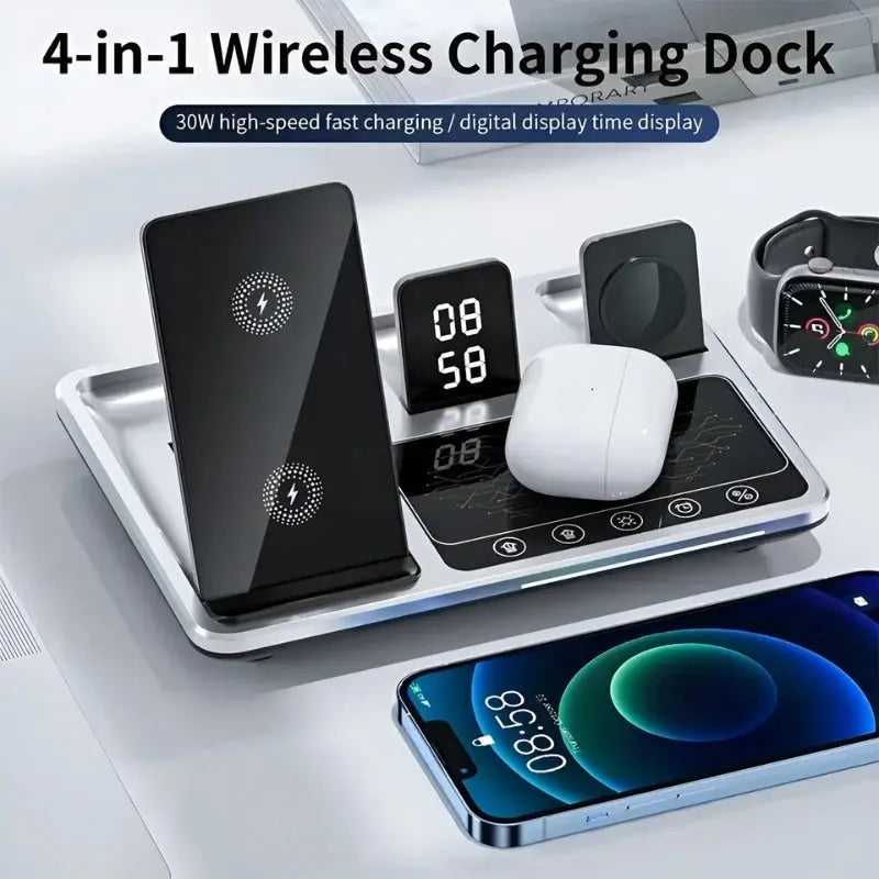QuadCharge™ Lade 4 Geräte in einem einzigen Power Hub auf! Mivoza Deutschland