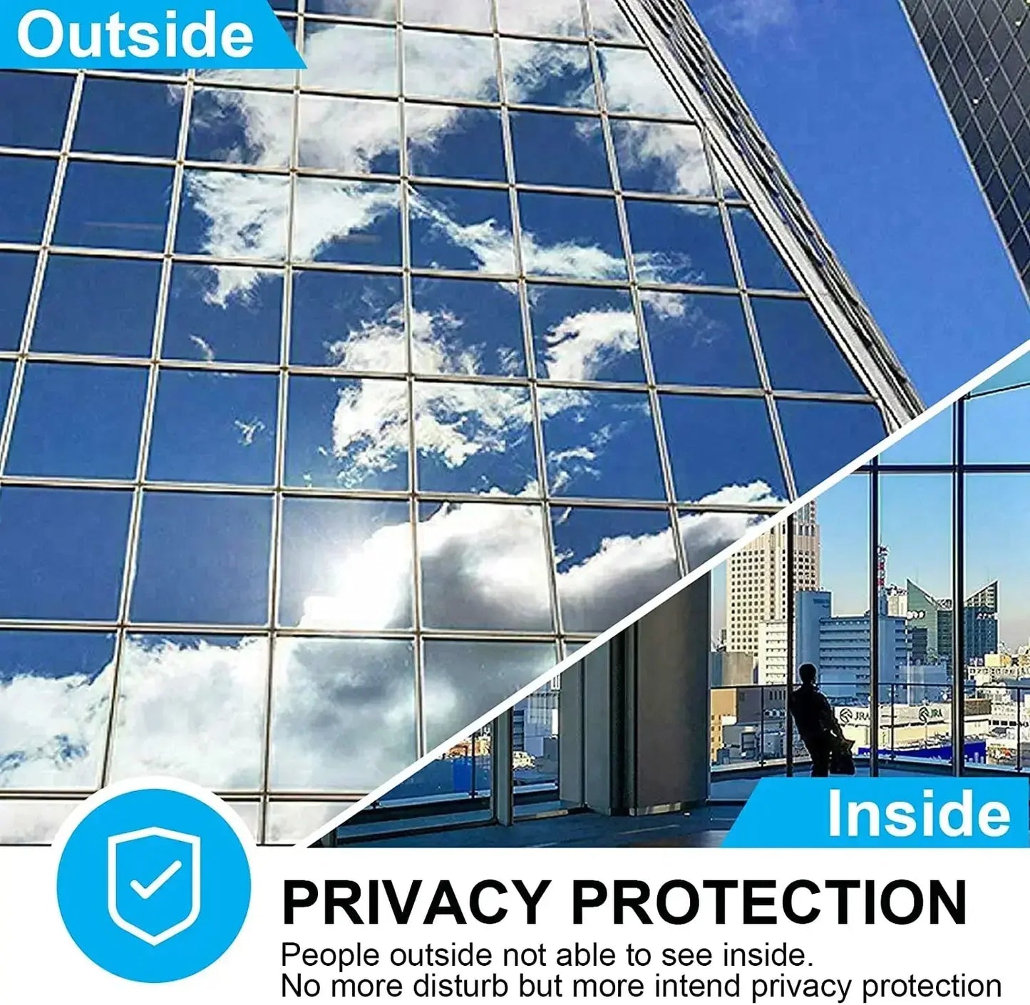 Reflektierende Fensterfolie – Kühle Räume und Privatsphäre Mivoza Deutschland