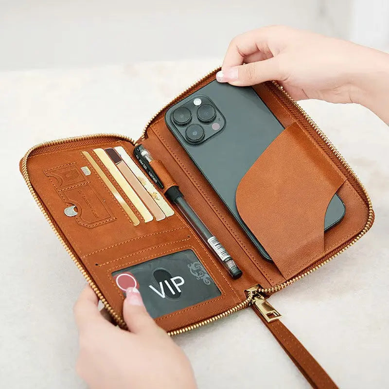 Reisebrieftasche mit RFID-Schutz für sichere Aufbewahrung Mivoza Deutschland