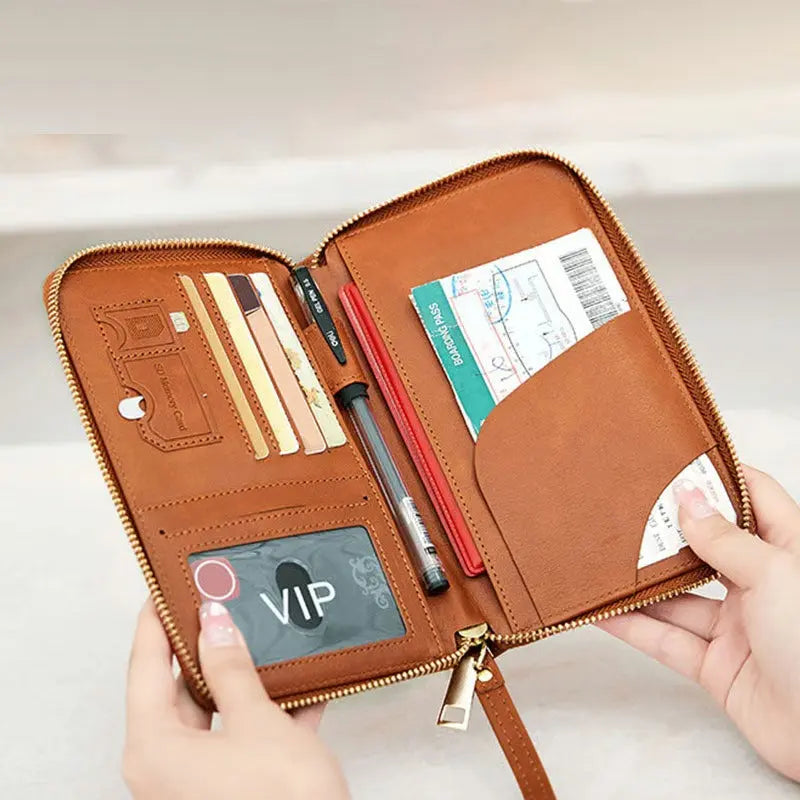 Reisebrieftasche mit RFID-Schutz für sichere Aufbewahrung Mivoza Deutschland