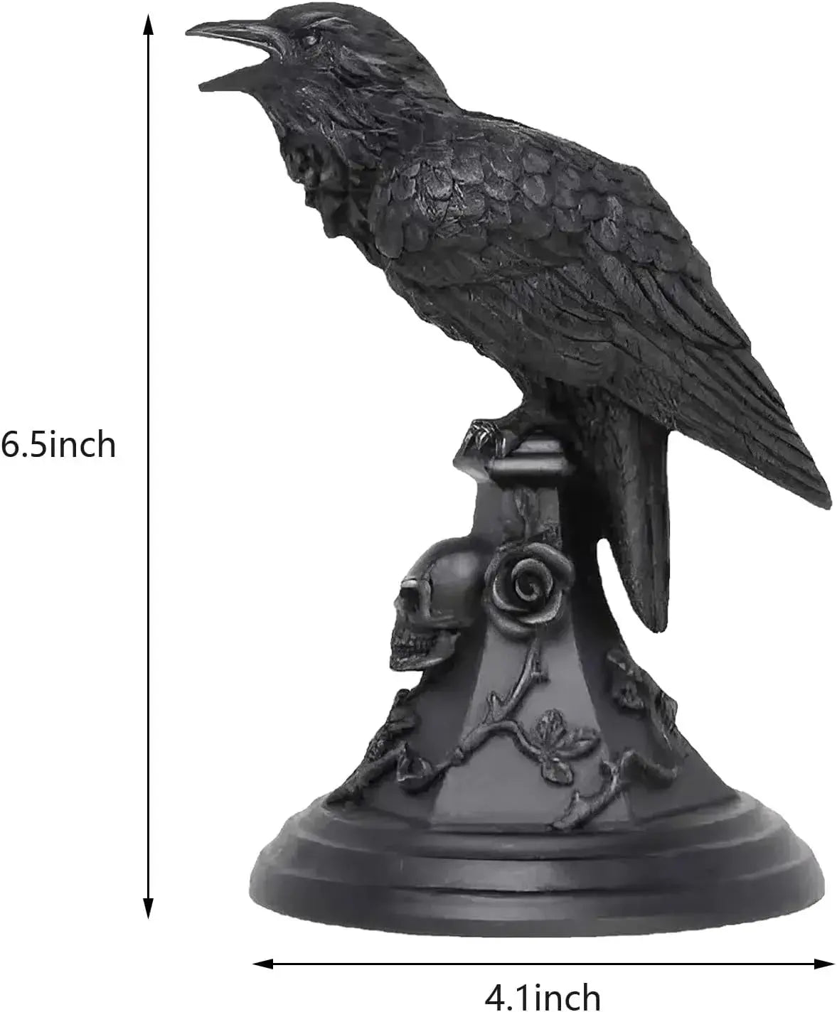Resin-Kerzenständer im Gothic Stil — Creepy Deko für Partynächte Mivoza Deutschland