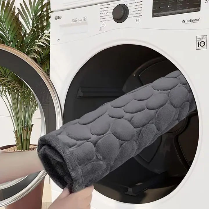 Rutschfeste Badematte mit modernem Kieselmuster Mivoza Deutschland