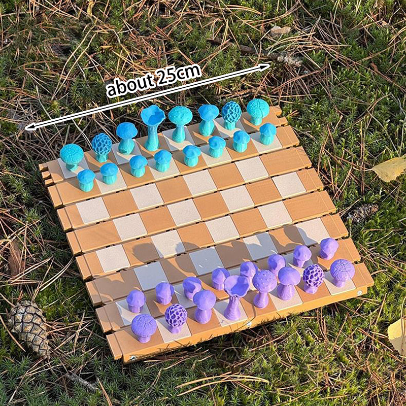 Magnetisches Pilz-Schachset – Verzaubertes Strategiespiel Mivoza Deutschland