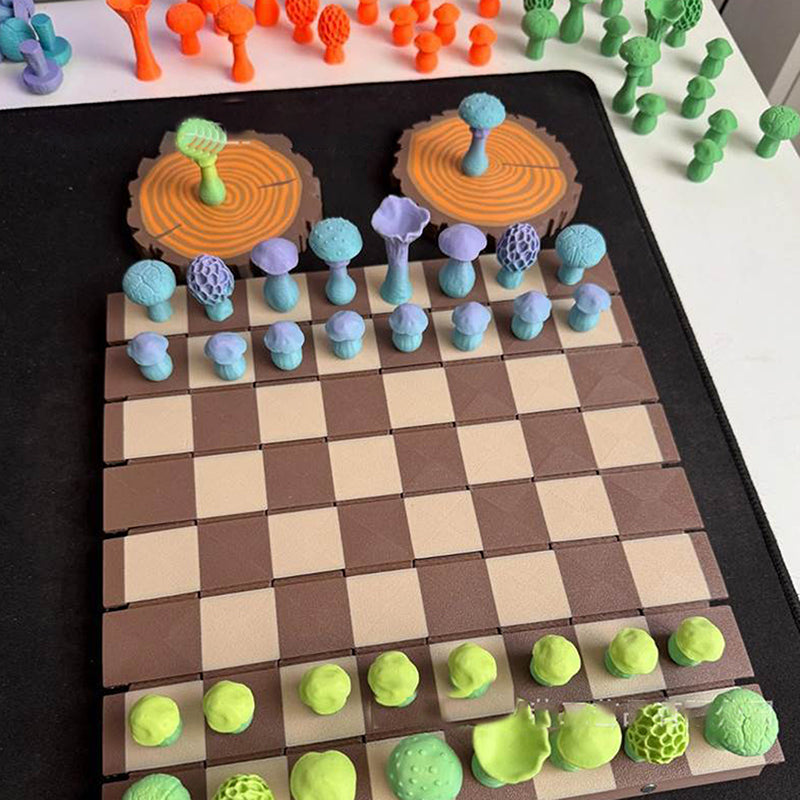 Magnetisches Pilz-Schachset – Verzaubertes Strategiespiel Mivoza Deutschland
