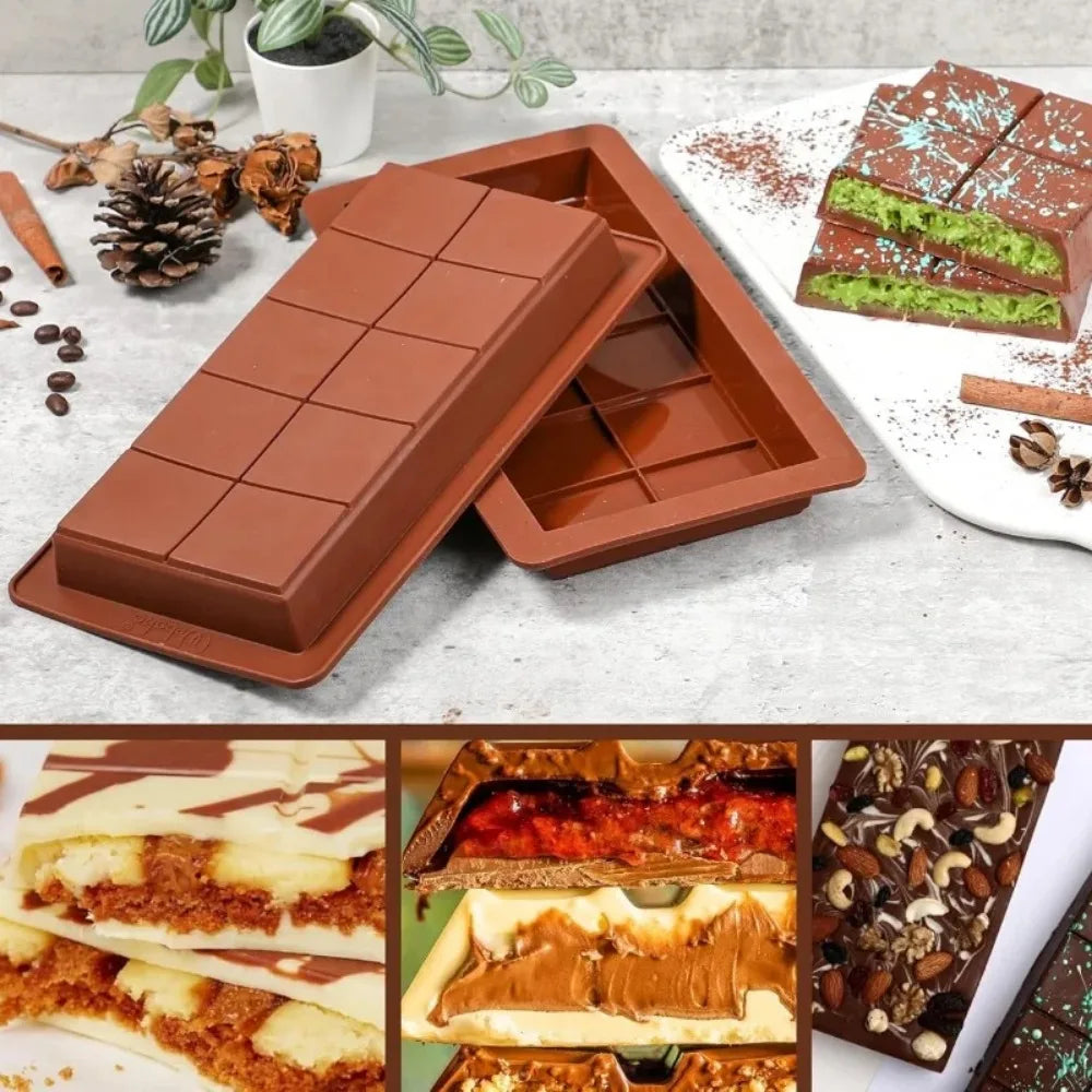 1+1 Gratis | Dubai Schokoladenform – Luxuriöse Gold-Schokolade Zuhause Machen Mivoza Deutschland
