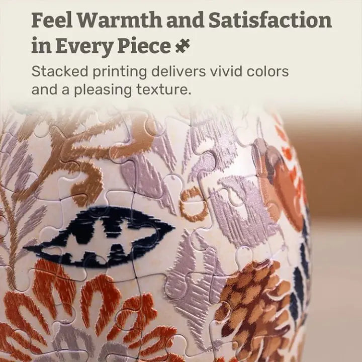 Saisonale 3D Kunst-Puzzle-Vase – Dekorativ und Funktional Mivoza Deutschland