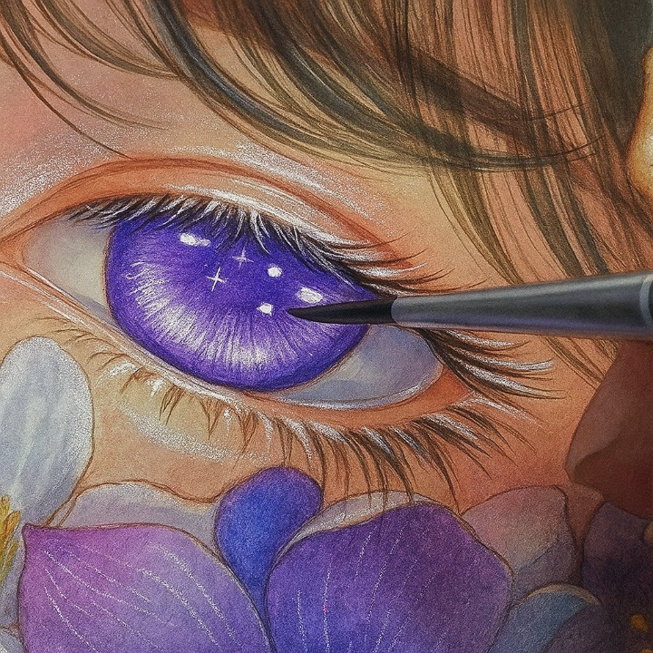 Schimmerndes Aquarellfarbenset – Verleiht Ihren Kunstwerken einen faszinierenden, magischen Glanz
