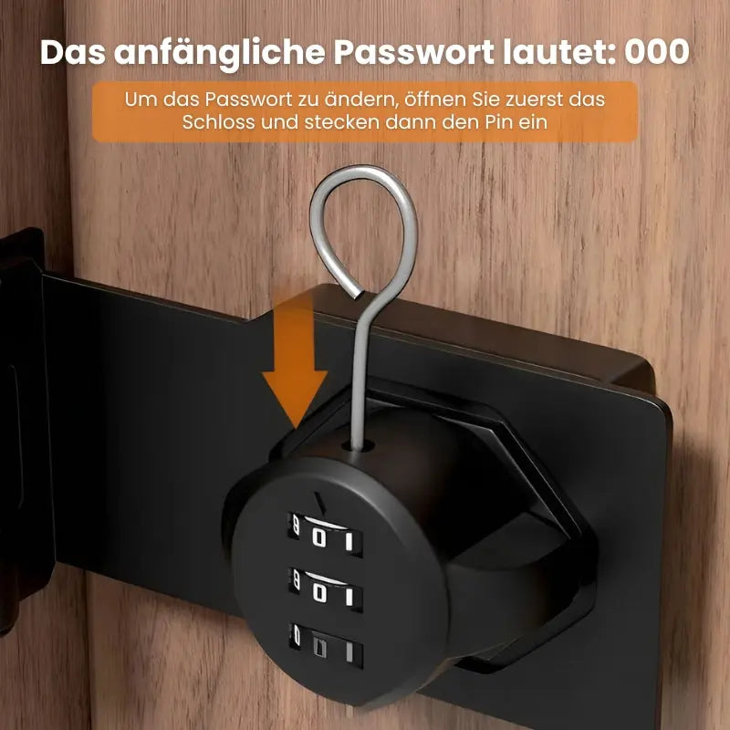 Schlüsselloses Kombinationsschloss Mivoza Deutschland