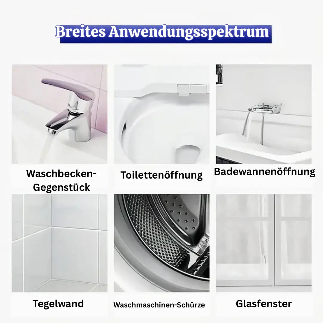 Schnell wirkendes Schimmel- und Fleckenentferner-Gel mit Bürste Mivoza Deutschland