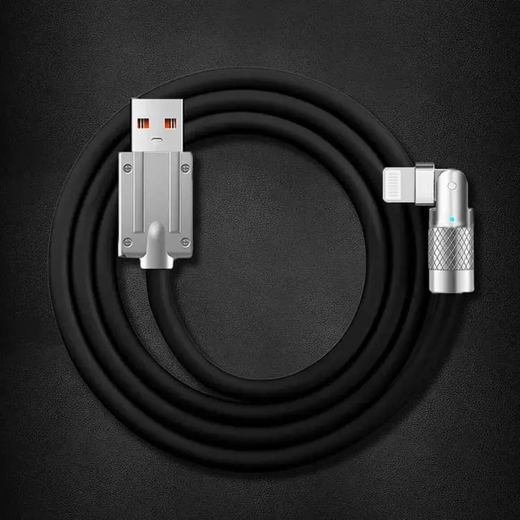 Schnellladefähiges langlebiges 120W drehbares USB-Datenkabel mit Steckverbinder Mivoza Deutschland