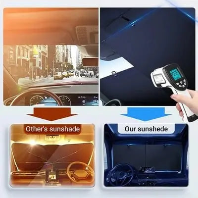 Selbsteinziehender Sonnenschutz fürs Auto – Mit Hitzeschild & schneller Abkühlfunktion Mivoza Deutschland