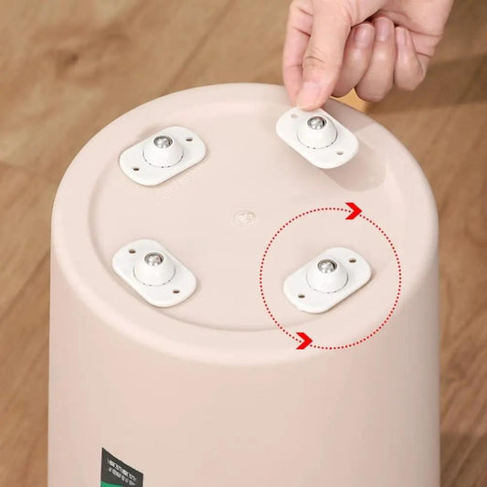 Selbstklebende Mini-Rollen 20er Set — Schluss mit schwerem Heben & Schieben Mivoza Deutschland