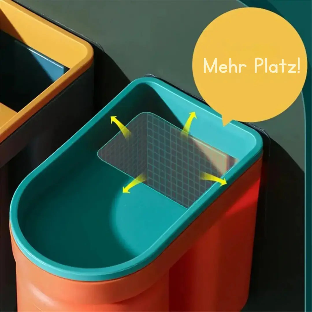 Selbstklebender Zahnbürstenhalter mit Becher – Platzsparend Mivoza Deutschland