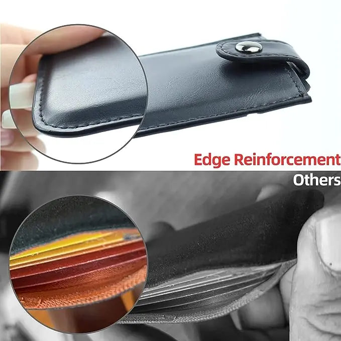 Slim Wallet aus PU-Leder – Sicher & Kompakt Mivoza Deutschland