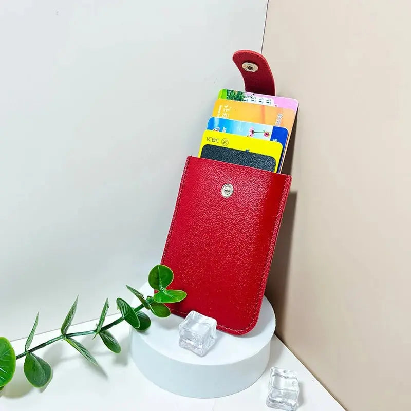 Slim Wallet aus PU-Leder – Sicher & Kompakt Mivoza Deutschland