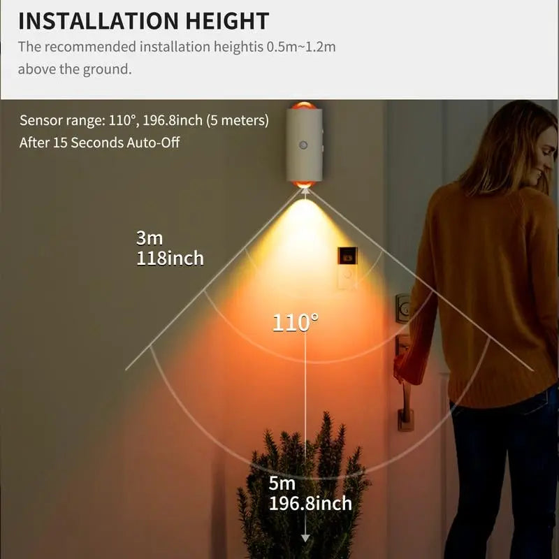 Smart LED Nachtlicht — sanftes Licht für sichere Nächte Mivoza Deutschland