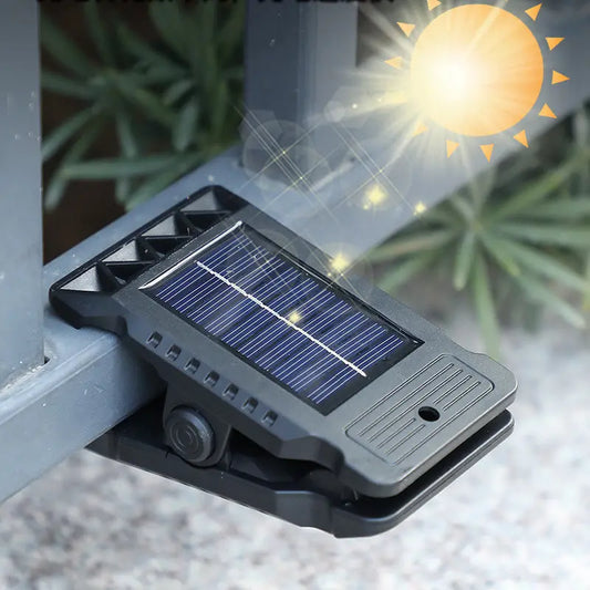 Solar-Clip Lampe mit Bewegungssensor — Einfaches Licht für Garten & Gewächshaus Mivoza Deutschland