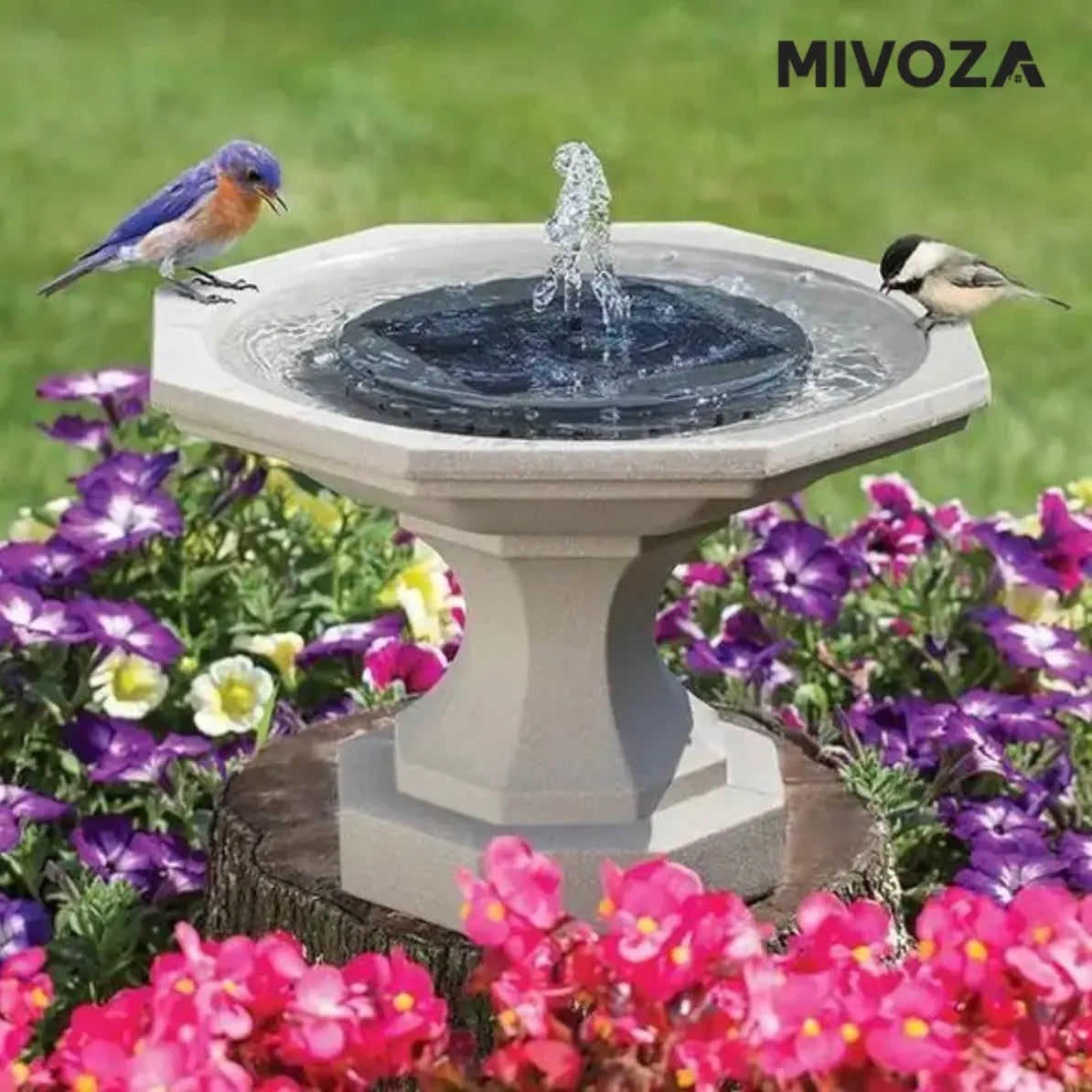 Solar-Gartenbrunnen Mivoza Deutschland