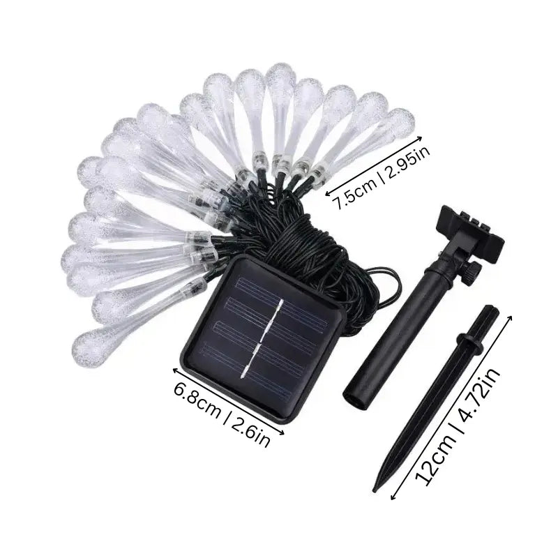 Solar Lichterkette – Bringt Wärme und Zauber in Ihren Garten Mivoza Deutschland