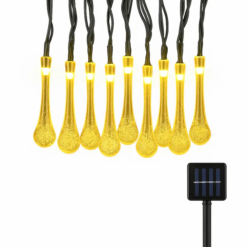 Solar Lichterkette – Bringt Wärme und Zauber in Ihren Garten Mivoza Deutschland