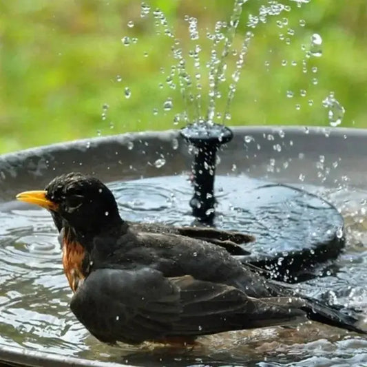 1+1 Gratis | Solarbetriebener Schwimmender Gartenbrunnen Mivoza Deutschland