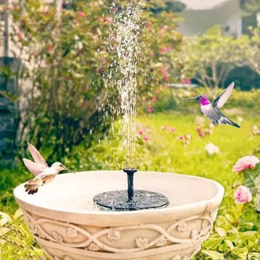 1+1 Gratis | Solarbetriebener Schwimmender Gartenbrunnen Mivoza Deutschland