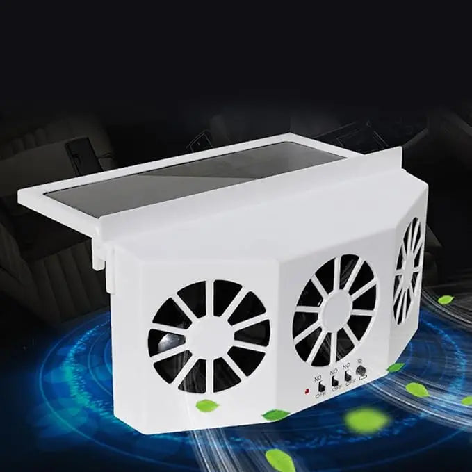 Solarbetriebener Auto-Ventilator – Kabellos & Kompakt Mivoza Deutschland