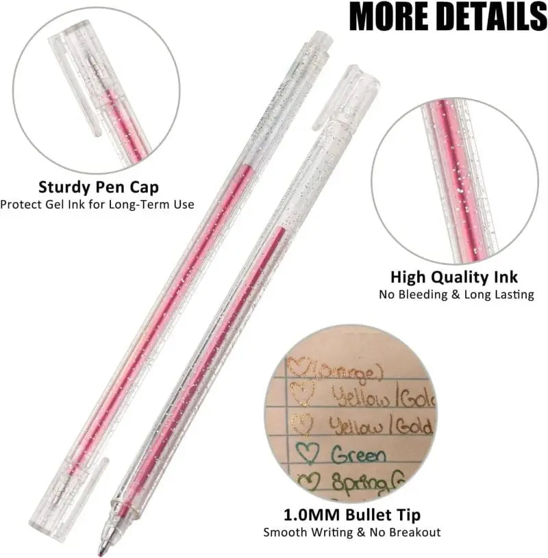 Sparkle Joy Gelstifte – Glatte Glitter-Tinte für präzise Kunstwerke Mivoza Deutschland