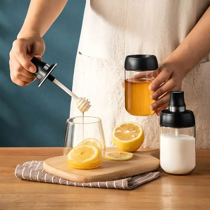 SpiceJar™ Löffel Deckel Integrierte Gewürzflasche Mivoza Deutschland