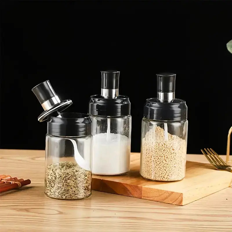 SpiceJar™ Löffel Deckel Integrierte Gewürzflasche Mivoza Deutschland