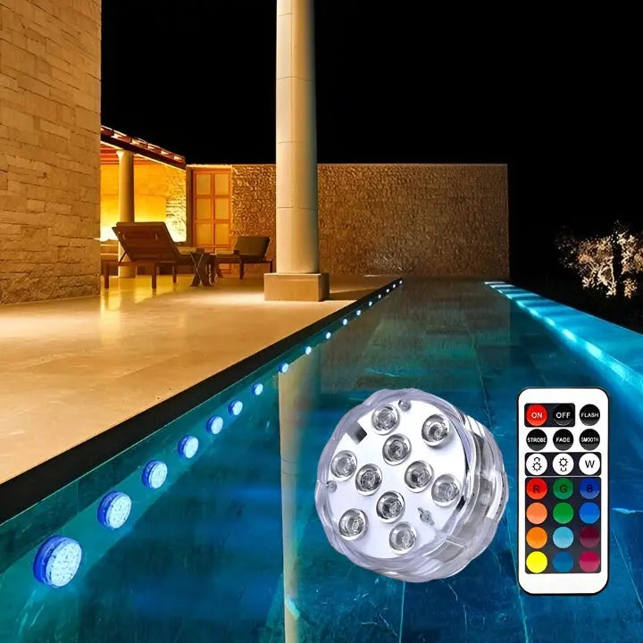 SplashIlluminate™ | Nie wieder trübe Poolbeleuchtung! Mivoza Deutschland