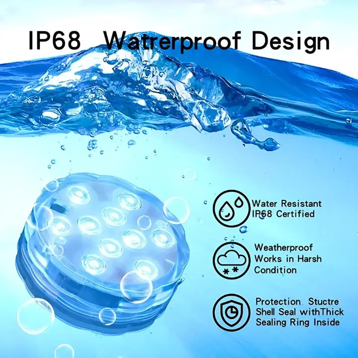 SplashIlluminate™ | Nie wieder trübe Poolbeleuchtung! Mivoza Deutschland