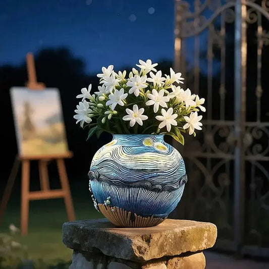 Sternennacht Deko-Vase – Aufwendig handgefertigte & exquisite Tischkunst Mivoza Deutschland