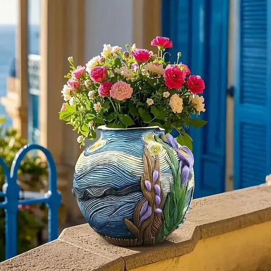 Sternennacht Deko-Vase – Aufwendig handgefertigte & exquisite Tischkunst Mivoza Deutschland