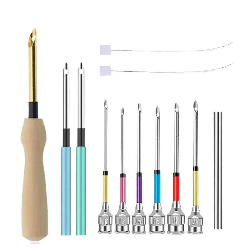 Stick-Punch Nadel Set – Komplettset für kreative Stickprojekte Mivoza Deutschland